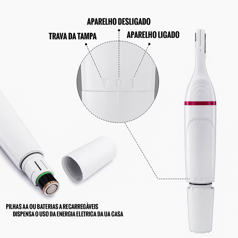 Depilador Feminino 5 em 1