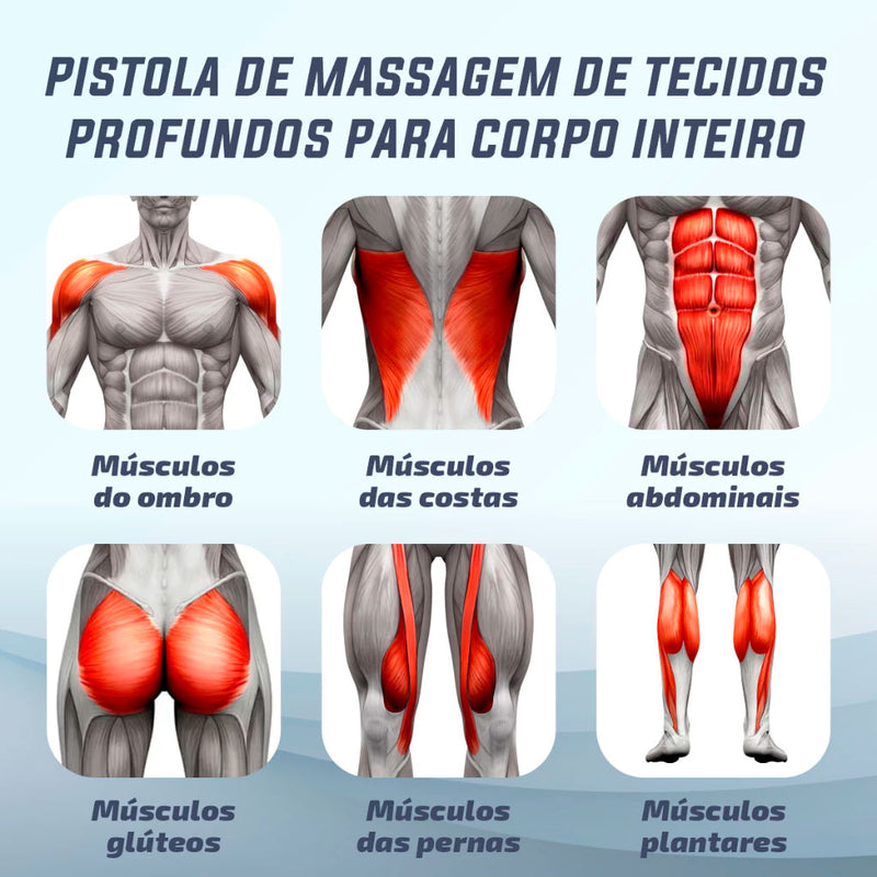 Pistola Massageadora